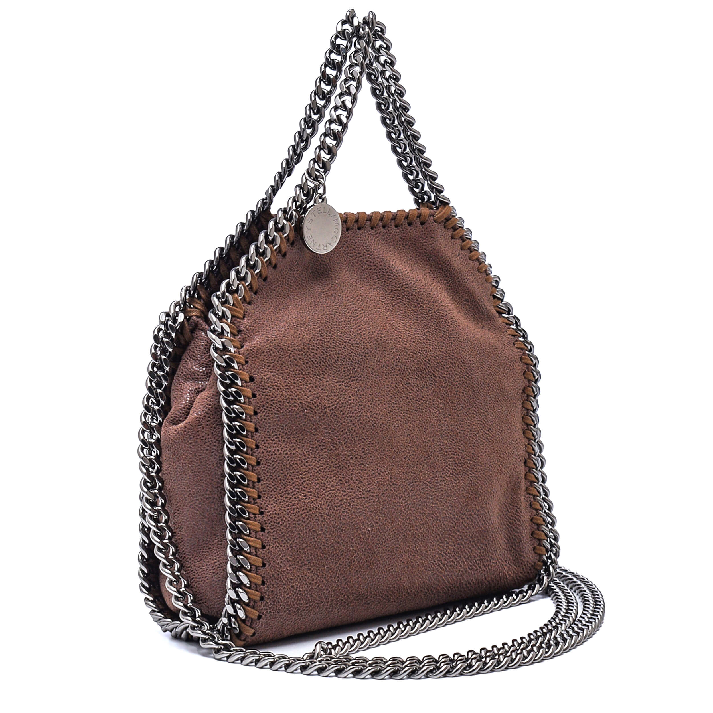 Stella McCartney - Brown Falabella Tiny  Bag